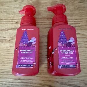 2 Bath & Body Works Pomegranate Citrus Fizz Foaming Hand Soap New - Unopened